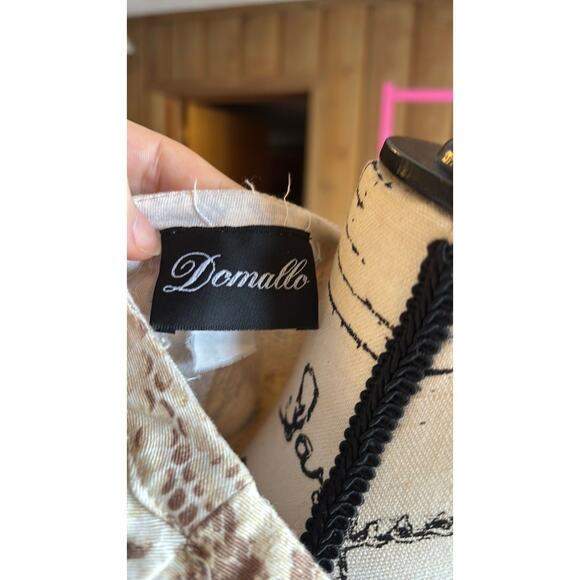 Vintage 80s domallo sequin snakeskin print vest - Picture 4 of 6